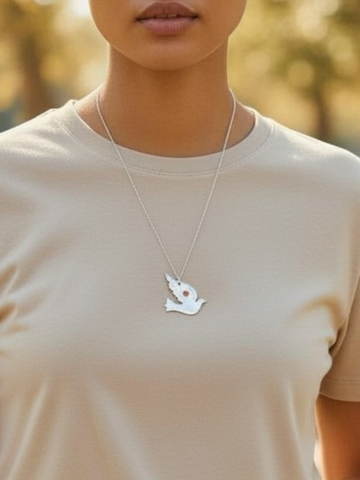 artisan_dove_pendant_necklace_handcrafted_fine_silver