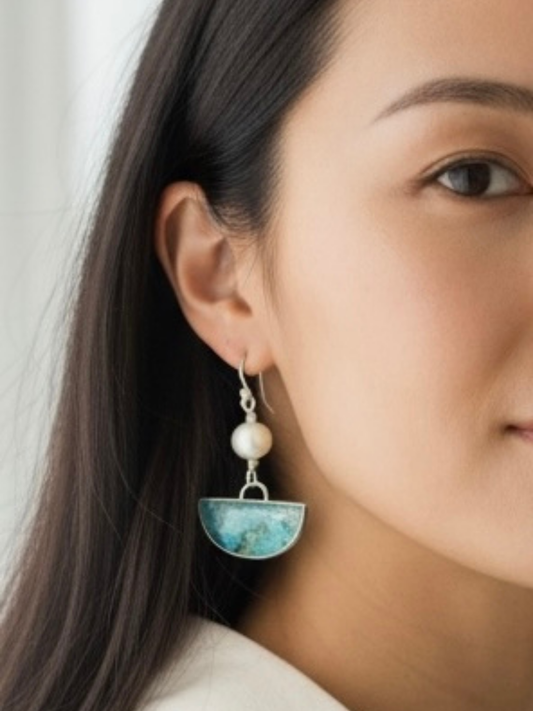 blue_azurite_pearl_earrings_sterling_silver_handmade_jewellery