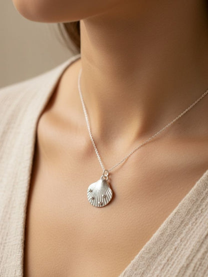 Shell Pendant – Sterling Silver