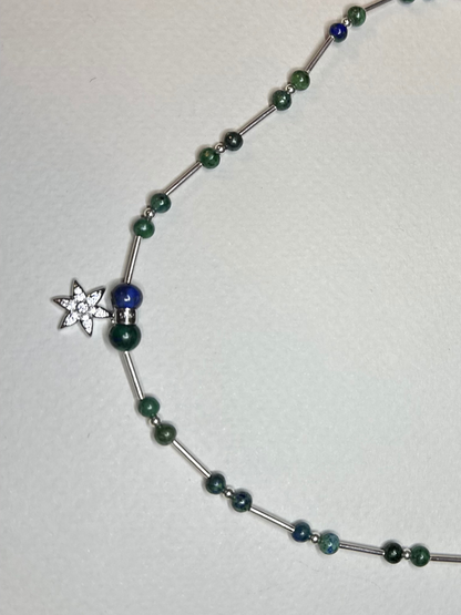 chrysocolla_gemstone_star_necklace_sterling_silver