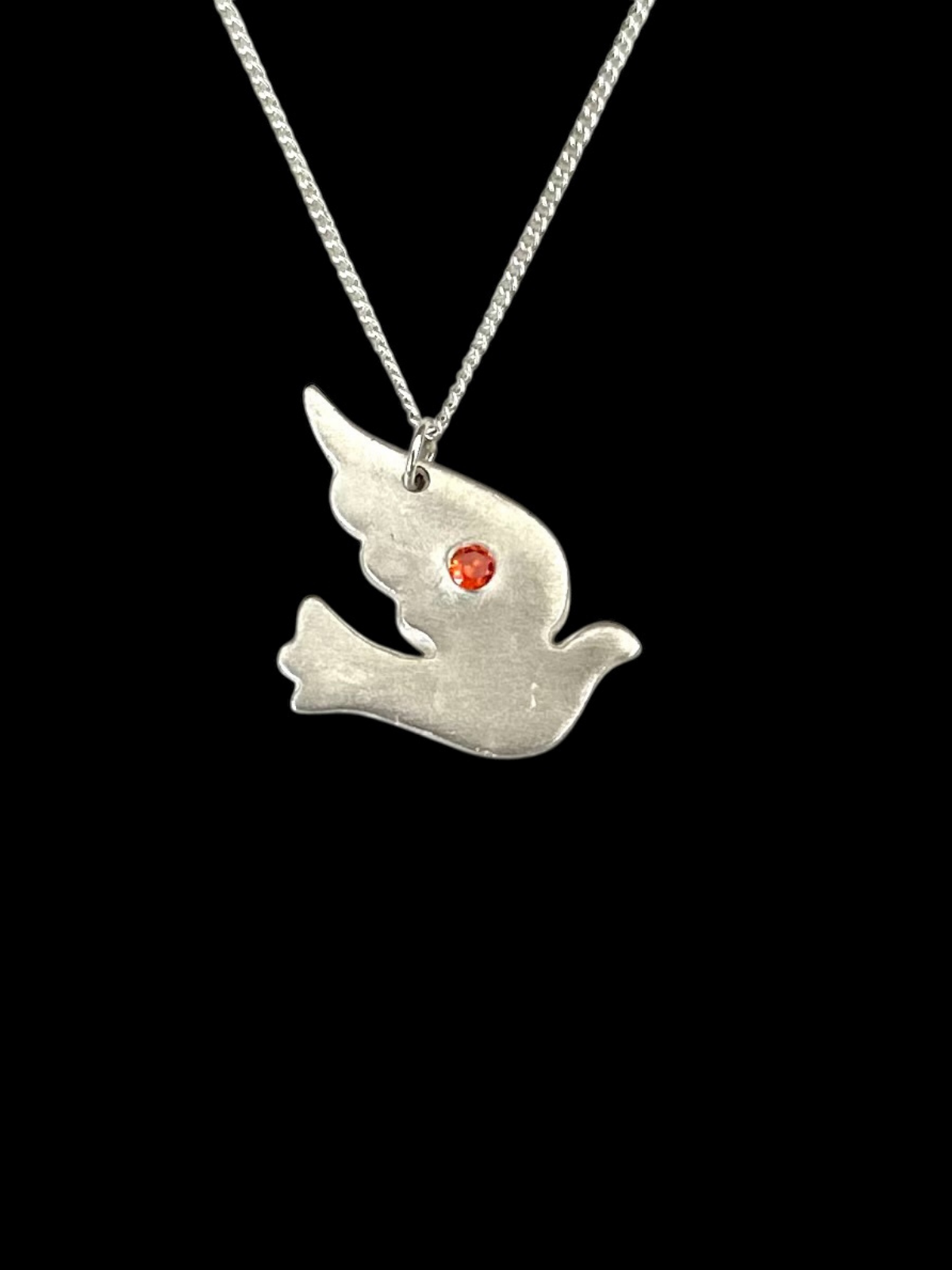 dove_pendant_necklace_fine_silver_handmade_jewellery