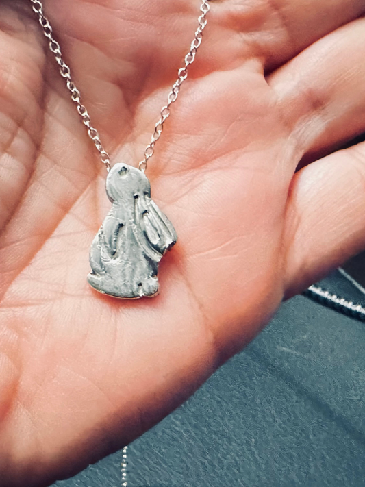 fine_silver_bunny_pendant_necklace_handcrafted_design