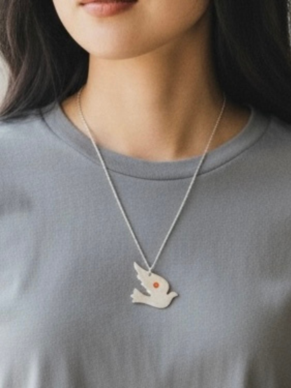 fine_silver_dove_pendant_necklace_minimalist_design