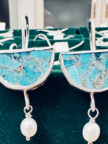 light_blue_azurite_gemstone_earrings_silver