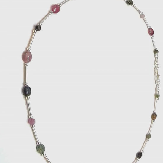 multi_colour_tourmaline_gemstone_necklace_sterling_silver