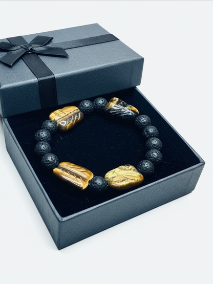 tigers_eye_lava_rock_gemstone_stretch_bracelet_unisex