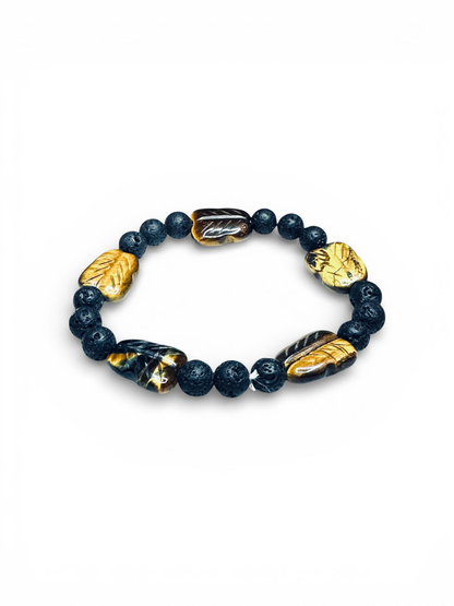tigers_eye_lava_rock_stretch_bracelet_unisex